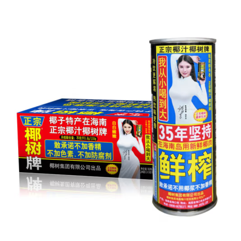 椰树牌椰汁  245ml*24罐